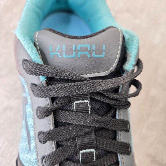 Kuru Quantum Athletic Sneaker Womens Sz 8 Blue Gray Low Top Sporty Running Shoes - Picture 10 of 11